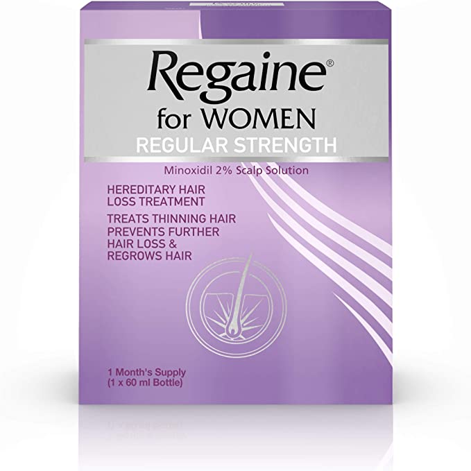 REGAINE for Women Regular 2% Minoxidil  Solution 60ml