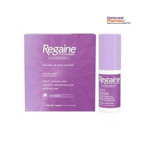 REGAINE for Women Regular 2% Minoxidil  Solution 60ml