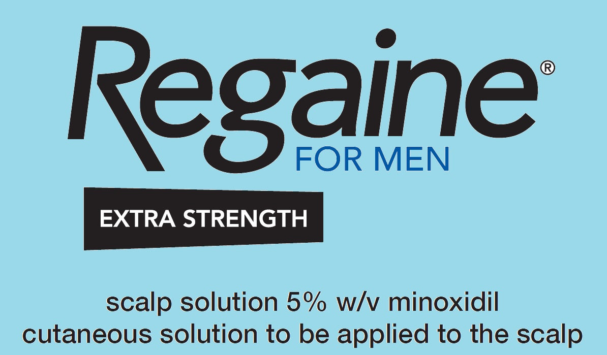 REGAINE for Men TRIPLE PACK 5% Minoxidil  Solution 60ml