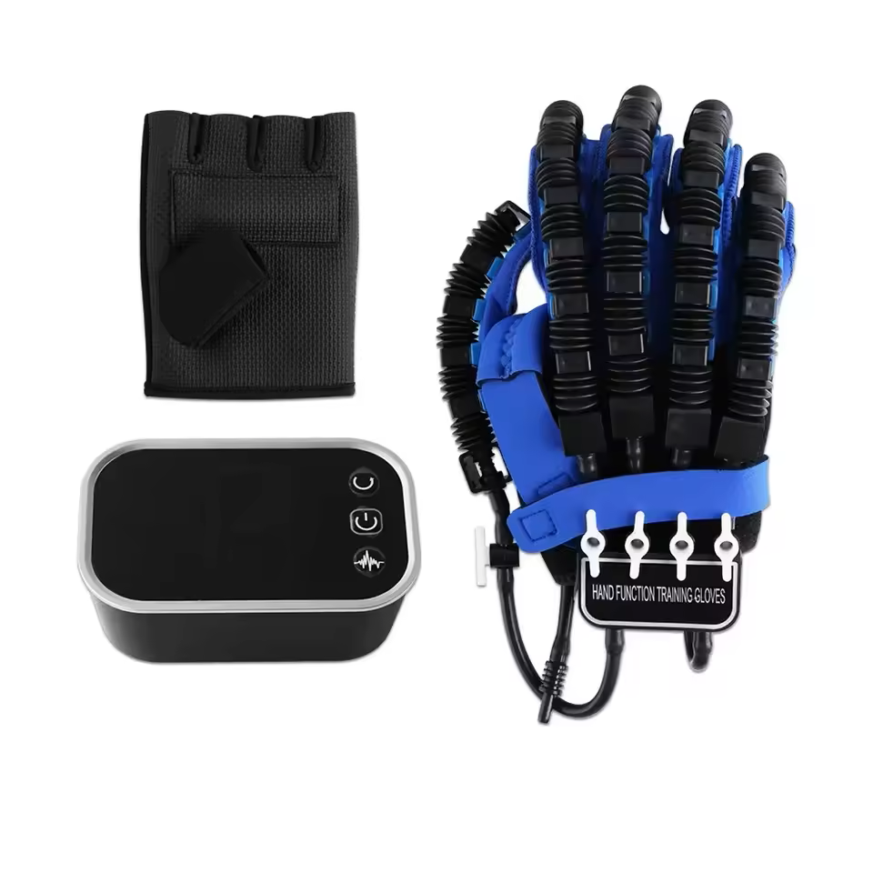 Left / Right Hand Finger Rehabilitation Exerciser Robot Gloves Stroke Hemiplegia Training Equipment Therapy