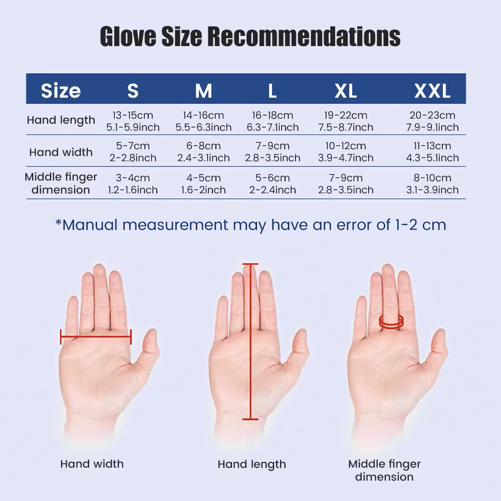Left / Right Hand Finger Rehabilitation Exerciser Robot Gloves Stroke Hemiplegia Training Equipment Therapy