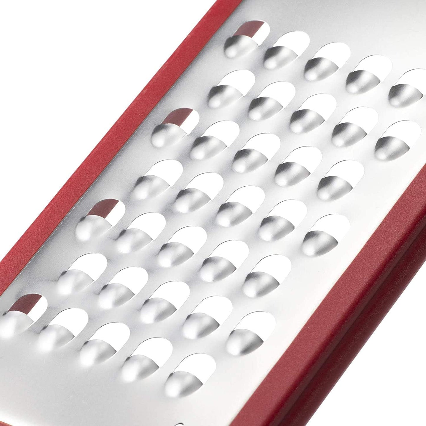 Victorinox Grater, Coarse, Extra Sharp, Robust Plastic Handle, Dishwasher Safe, Red