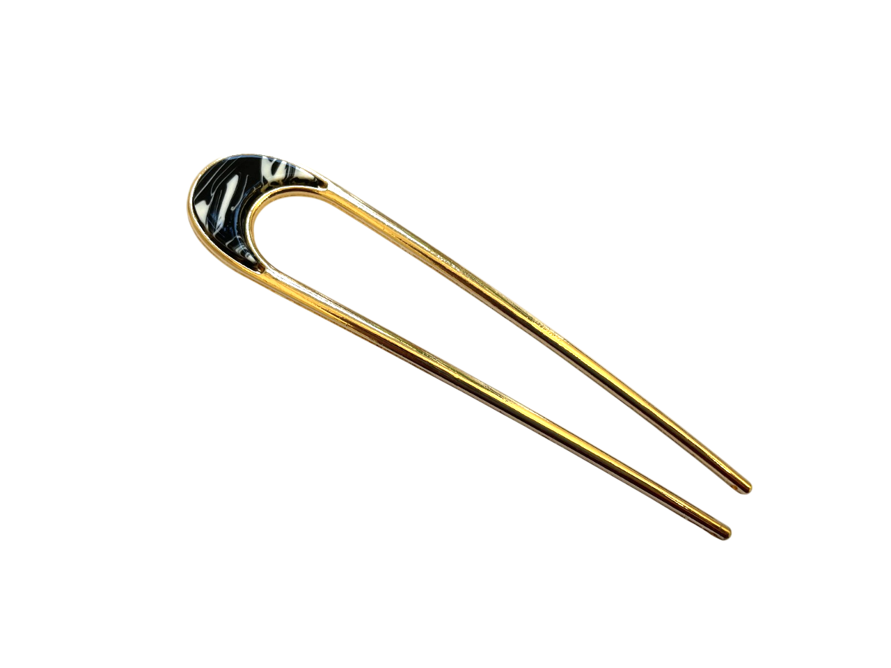 Avicom Hair Pins - U Shaped Hair Fork Metal / CA / Shell Chignon Clips
