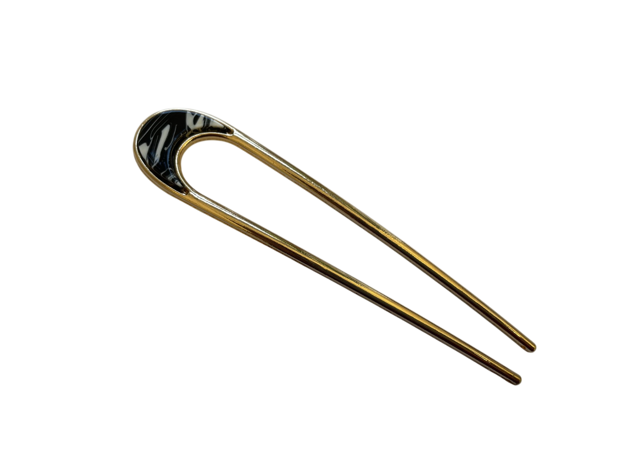 Avicom Hair Pins - U Shaped Hair Fork Metal / CA / Shell Chignon Clips