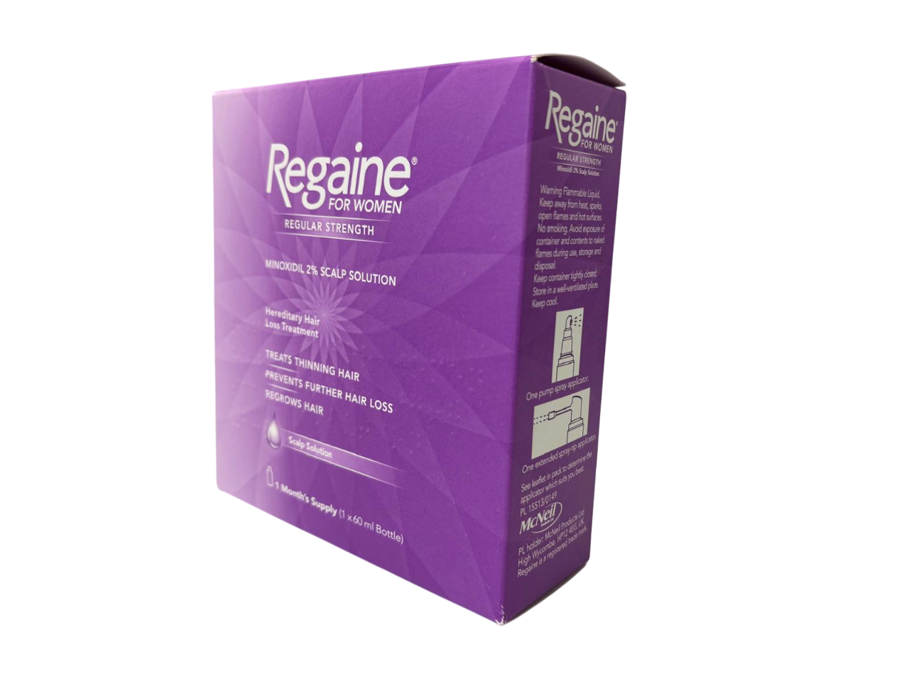 REGAINE for Women Regular 2% Minoxidil  Solution 60ml