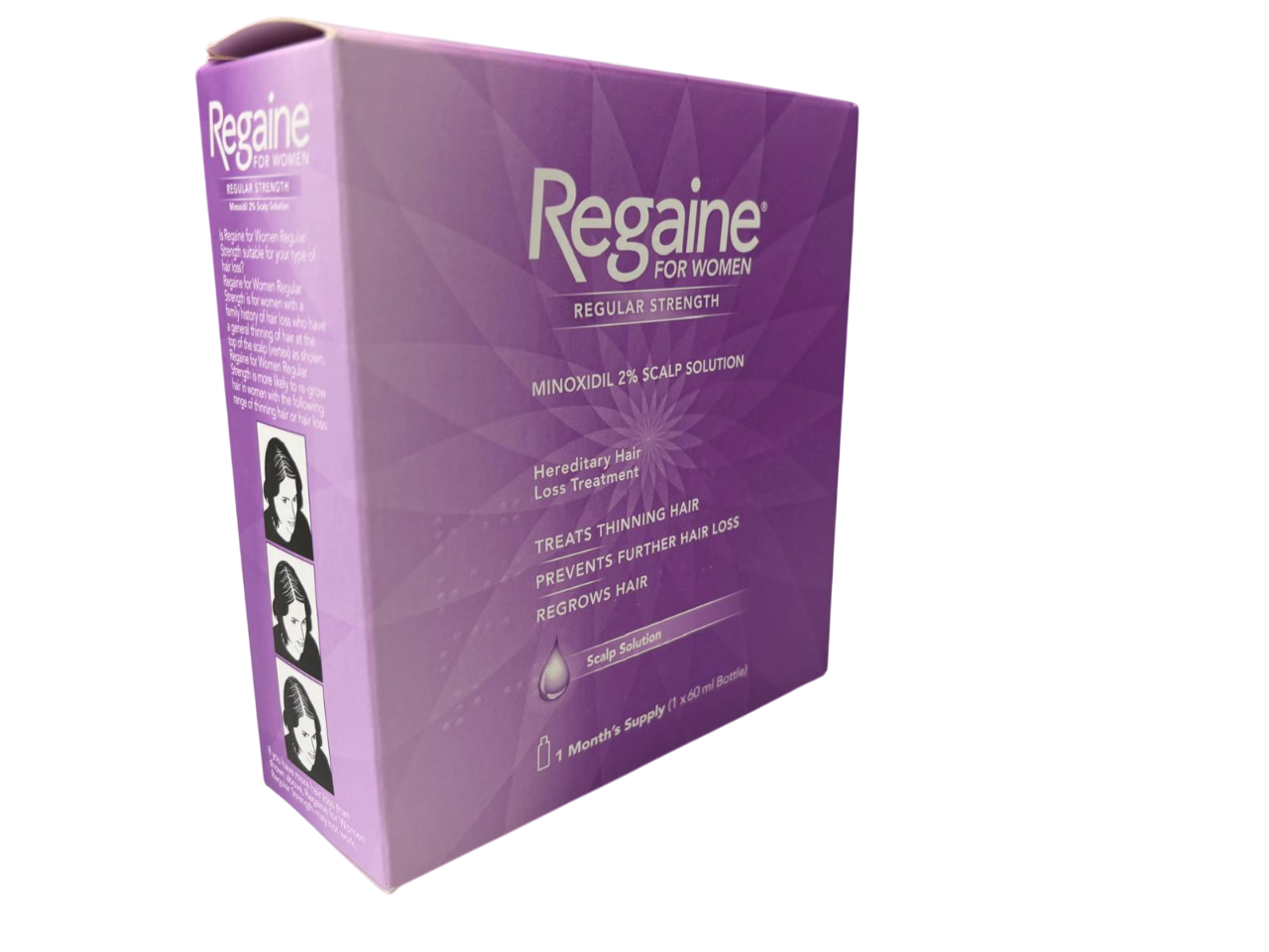 REGAINE for Women Regular 2% Minoxidil  Solution 60ml